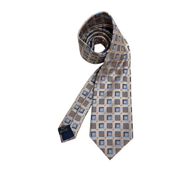 Ermenegildo Zegna 100 % silk Made in Italy Men's Tie - Picture 2 of 5